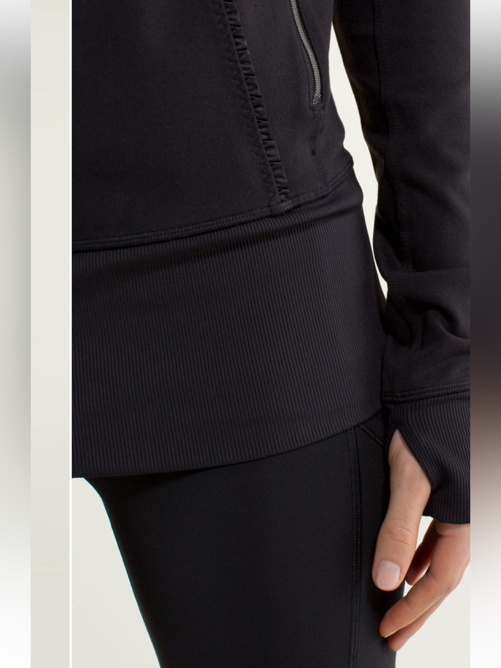 Lululemon Nice Asana Jacket Ruffle size 6. - Picture 5 of 11